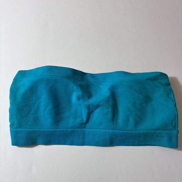 NOBO Seamless Bandeau Bra Tube Top Strapless Ribbed Padded Versatile Comfort 2X - Picture 4 of 10